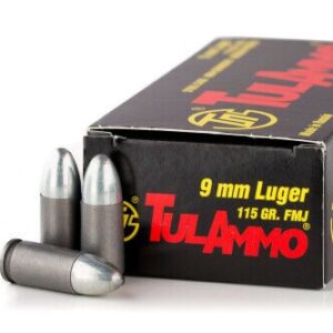 1000 Rounds of 115gr FMJ 9mm Ammo