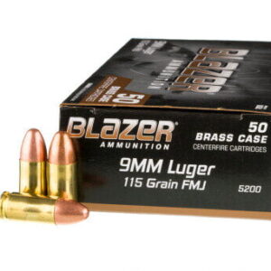 1000 Rounds of 115gr FMJ 9mm Ammo