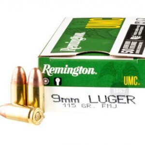 500 Rounds of 115gr MC 9mm Ammo