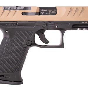 Walther PDP Compact 9mm Optic Ready Pistol with FDE Slide and 4 Inch Barrel