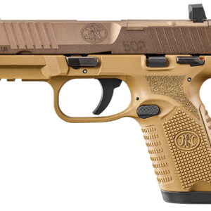 FNH 502 MRD 22LR Optic Ready Semi-Automatic Flat Dark Earth Pistol