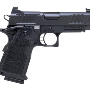 Staccato C2 DPO 9mm Black Optic Ready 2011 Pistol with 3.9 Inch Bull Barrel