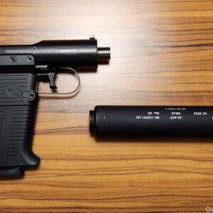 B&T Station-Six 45 Welrod Suppressed Bolt-Action Pistol - Like VP9