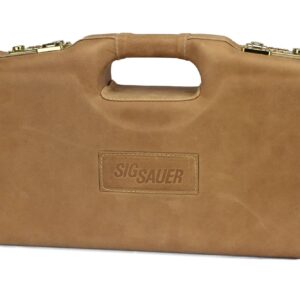 Officially Licensed SIG SAUER® Brown Executive Case – 2018PL-EXEC/6109