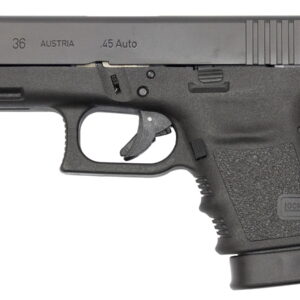 Glock 36 Gen3 45 ACP 6-Round Pistol with Finger Groove Rail