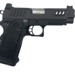 STACCATO 2011 C2, 9MM, 4.5" STAINLESS THREADED BARREL, 2- 16RD MAGAZINES, AL FRAME, DLC SLIDE, ODS GRIPS, X SERRATIONS, OPTICS READY, PISTOL