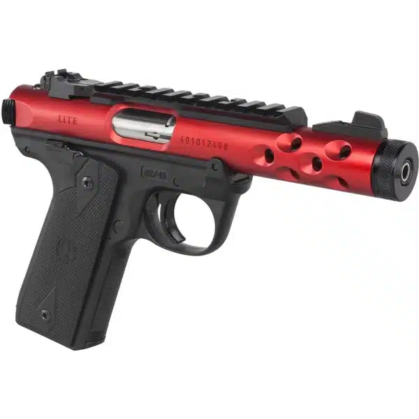 Ruger Mark IV 22/45 Lite Red 22 LR Semiautomatic Pistol - Image 4